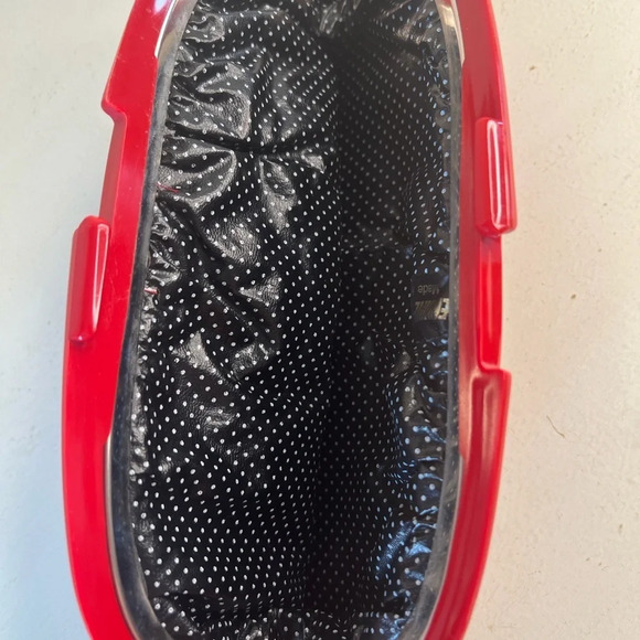 Vintage Red Italian Leather Cluth - Picture 6 of 7